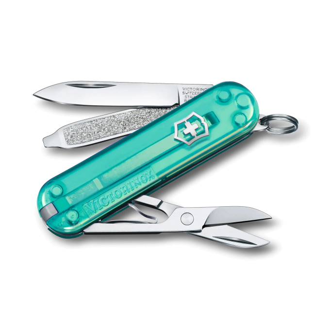 Нож-брелок Victorinox Classic SD 0.6223.T24G, бирюза
